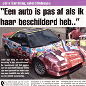 Auto beschilderen bij Het Goed